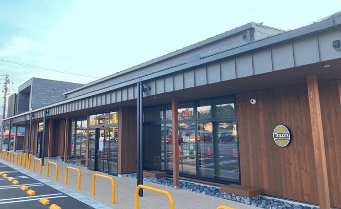【HP】(タリーズコーヒー)八十二銀行伊那北店外観.JPG