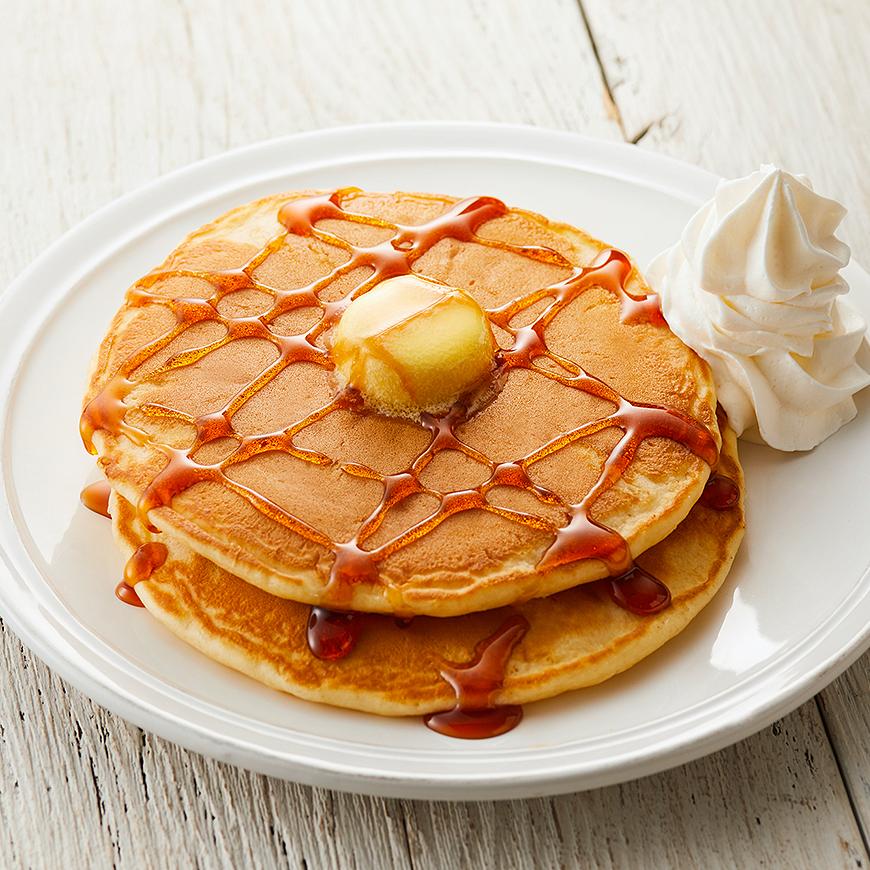 クラシックパンケーキ メープルバター