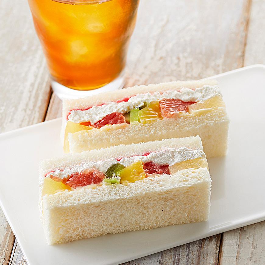 5種の彩りフルーツサンド