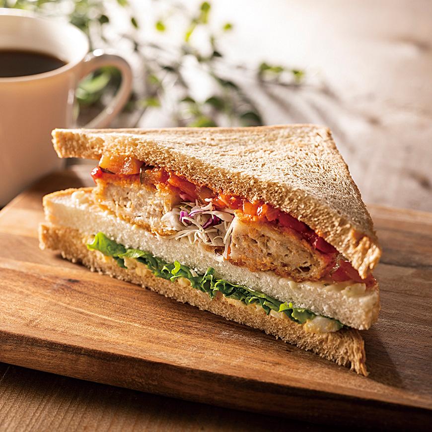 カジキメンチカツサンド