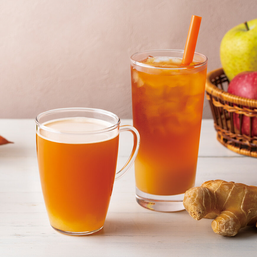 &TEA 信州りんごのアップルジンジャーティー-長野県産りんご三兄弟®使用-