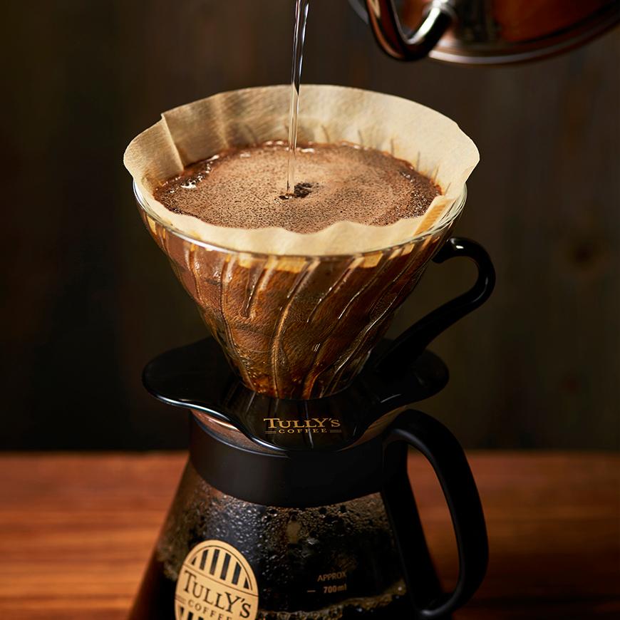 V60 ガラスドリッパー(ブラック)